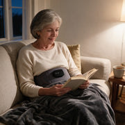 The Warm Evening Set: WarmWrap round her waist, WarmThrow over her lap