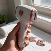 The SmoothPro in the hand, showing its size