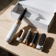What's in the box: the SilkStyle and its five heads