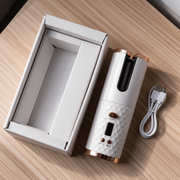 What's in the box: the CurlWrap and its USB-C cable